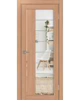 Турин_524АСС.22 молдинг алюм.хром ЭКО-шпон Ясень тёмный