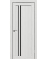 Турин_525АПС.121 молдинг алюм.чёрн. ЭКО-шпон Ясень серебристый