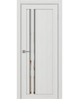 Турин_525АПС.121 молдинг алюм.чёрн. ЭКО-шпон Ясень серебристый