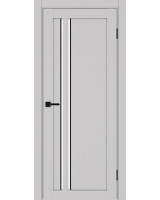 Турин_525АПС.121 молдинг алюм.чёрн. ЭКО-шпон Пепельный