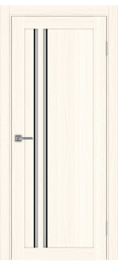 Турин_525АПС.121 молдинг алюм.чёрн.60  Ясень светлый (заполнение: Мателюкс)