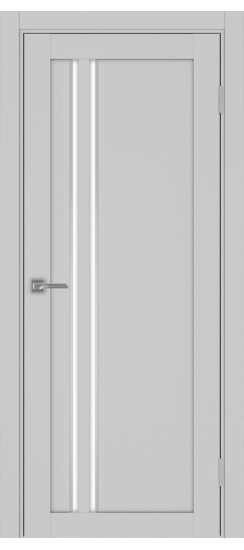 Турин_525АПС.121 молдинг алюм.хром.60  Пепельный (стекло: LACбелый)