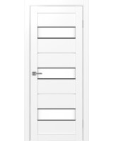 Турин_526АПП.122 молдинг алюм.чёрн. ЭКО-шпон Белый снежный