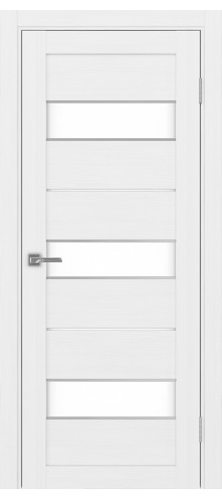 Турин_526АПП.122 молдинг алюм.хром.40  Белый лёд (стекло: LACбелый)