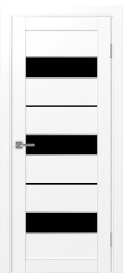 Турин_526АПП.122 молдинг алюм.хром.40  Белый снежный (стекло: LACчерный)