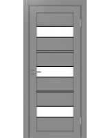 Турин_526АППmax.122 молдинг алюм.чёрн. ЭКО-шпон Серый
