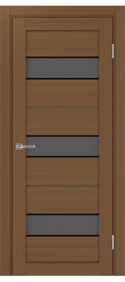 Турин_526АПС.122 молдинг алюм.чёрн.40  Орех NL (заполнение: Графит матовое)