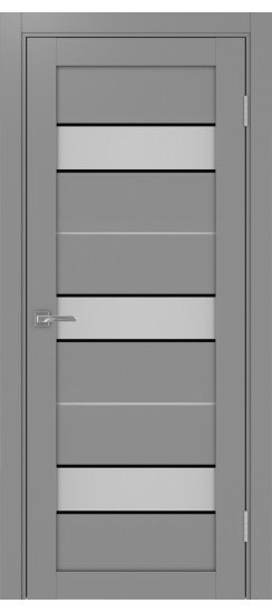 Турин_526АПС.122 молдинг алюм.чёрн.40  Серый (заполнение: Мателюкс)