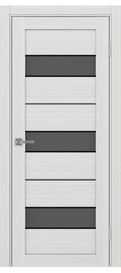 Турин_526АПС.122 молдинг алюм.чёрн.40  Ясень серебристый (заполнение: Графит матовое)