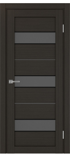 Турин_526АПС.122 молдинг алюм.чёрн.40  Венге FL (заполнение: Графит матовое)