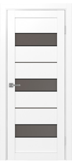 Турин_526АПС.122 молдинг алюм.чёрн.40  Белый снежный (заполнение: Бронза матовое)