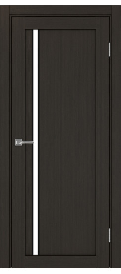 Турин_527АПС.121 молдинг алюм.чёрн.35  Венге FL (стекло: LACбелый)