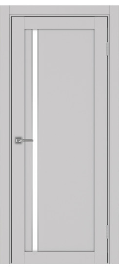 Турин_527АПС.121 молдинг алюм.хром.35  Пепельный (стекло: LACбелый)