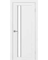 Турин_528AПП.121 молдинг алюм.чёрн. ЭКО-шпон Белый лёд