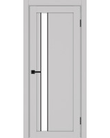 Турин_528AПП.121 молдинг алюм.чёрн. ЭКО-шпон Пепельный