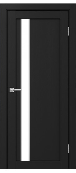 Турин_528AПП.121 молдинг алюм.хром.60  Антрацит (стекло: LACбелый)