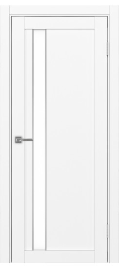 Турин_528AПП.121 молдинг алюм.хром.60  Белый снежный (стекло: LACбелый)