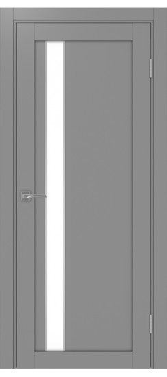 Турин_528AПП.121 молдинг алюм.хром.60  Серый (стекло: LACбелый)