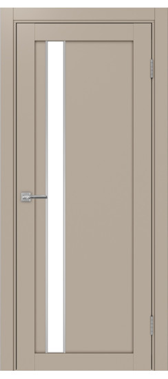 Турин_528AПП.121 молдинг алюм.хром.60  Мокко (стекло: LACбелый)