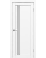 Турин_528AПС.121 молдинг алюм.чёрн. ЭКО-шпон Белый снежный