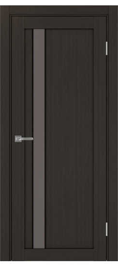 Турин_528AПС.121 молдинг алюм.чёрн.60  Венге FL (заполнение: Бронза матовое)