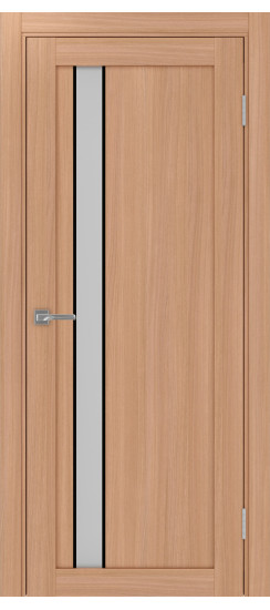 Турин_528AПС.121 молдинг алюм.чёрн.60  Ясень тёмный (заполнение: Мателюкс)