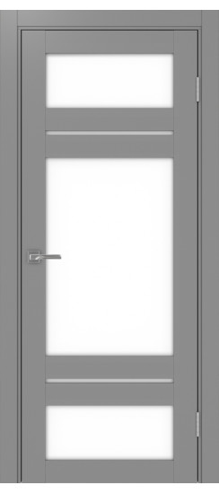 Турин_532.22222.30  Серый (стекло: LACбелый)