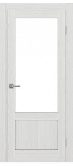 Турин_540ПФ.21.35  Ясень серебристый (стекло: LACбелый)