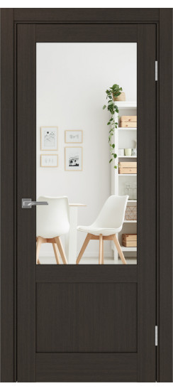 Турин_540ПФ.21.35  Венге FL (стекло: Зеркало/Зеркало)