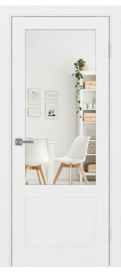 Турин_540ПФ.21.35  Белый лёд (стекло: Зеркало/Зеркало)