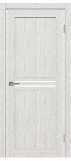 Турин_552.12.60  Ясень серебристый (стекло: LACбелый)