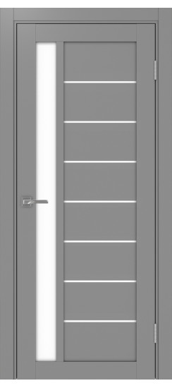 Турин_554.21.60  Серый (стекло: LACбелый)