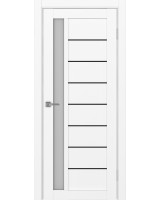 Турин_554АПП.21 молдинг алюм.чёрн. ЭКО-шпон Белый снежный