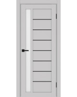 Турин_554АПП.21 молдинг алюм.чёрн. ЭКО-шпон Пепельный