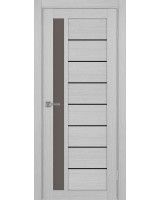 Турин_554АПП.21 молдинг алюм.чёрн. ЭКО-шпон Дуб серый FL