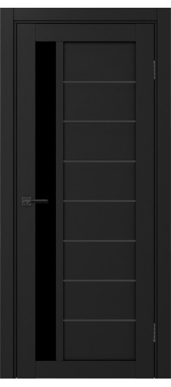 Турин_554АПП.21 молдинг алюм.чёрн.60  Антрацит (стекло: LACчерный)