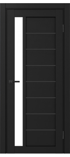 Турин_554АПП.21 молдинг алюм.чёрн.60  Антрацит (стекло: LACбелый)