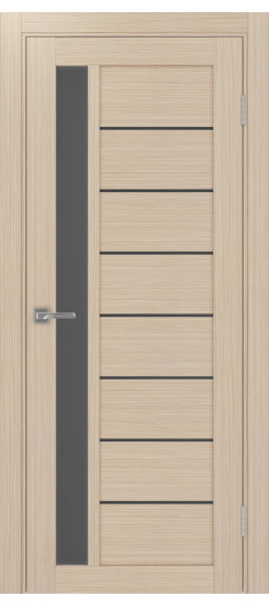 Турин_554АПП.21 молдинг алюм.чёрн.60  Дуб беленый FL (заполнение: Графит матовое)