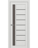 Турин_554АПП.21 молдинг алюм.чёрн. ЭКО-шпон Ясень серебристый