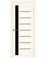 Турин_554АПП.21 молдинг алюм.чёрн. ЭКО-шпон Ясень светлый