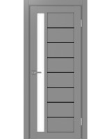 Турин_554АПП.21 молдинг алюм.чёрн. ЭКО-шпон Серый