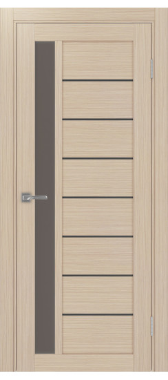 Турин_554АПП.21 молдинг алюм.чёрн.60  Дуб беленый FL (заполнение: Бронза матовое)