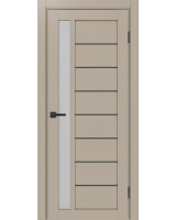 Турин_554АПП.21 молдинг алюм.чёрн. ЭКО-шпон Мокко