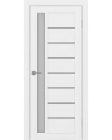 Турин_554АПП.21 молдинг алюм.чёрн. ЭКО-шпон Белый лёд