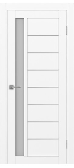 Турин_554АПП.21 молдинг алюм.хром.60  Белый снежный (заполнение: Мателюкс)