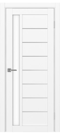 Турин_554АПП.21 молдинг алюм.хром.60  Белый снежный (стекло: LACбелый)