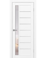 Турин_554АПП.21 молдинг алюм.хром ЭКО-шпон Белый снежный