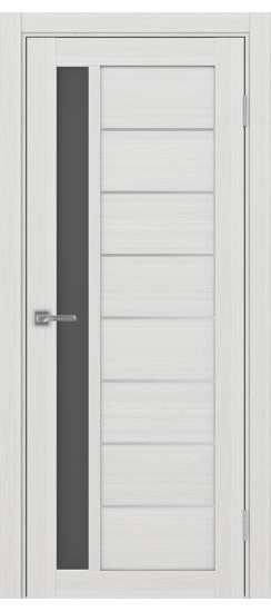 Турин_554АПП.21 молдинг алюм.хром.60  Ясень серебристый (заполнение: Графит матовое)