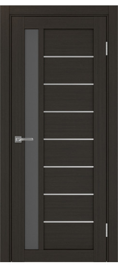 Турин_554АПП.21 молдинг алюм.хром.60  Венге FL (заполнение: Графит матовое)