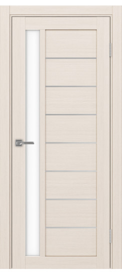 Турин_554АПП.21 молдинг алюм.хром.60  Ясень перламутровый (стекло: LACбелый)